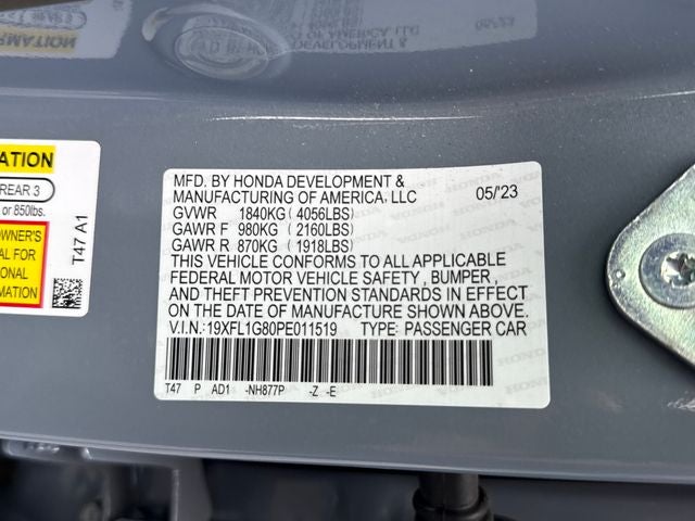 2023 Honda Civic Sport Touring