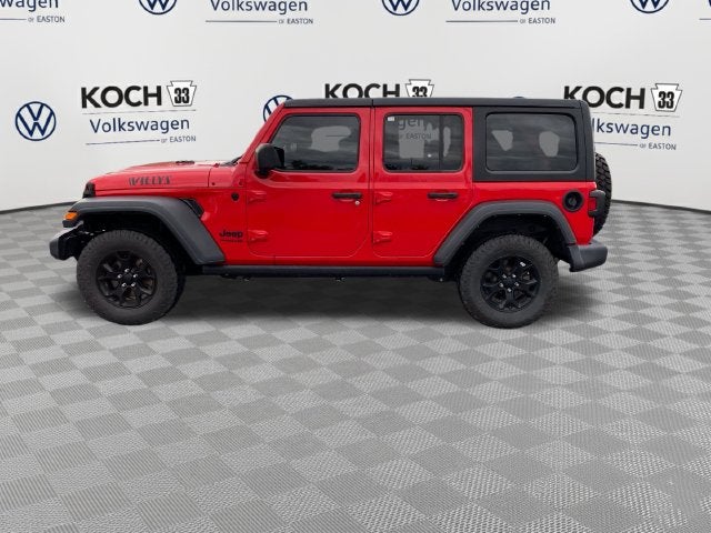 2022 Jeep Wrangler Unlimited Willys