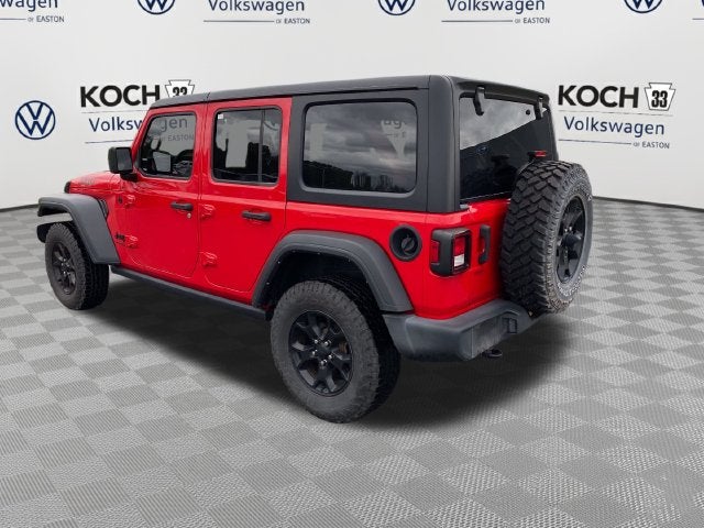 2022 Jeep Wrangler Unlimited Willys