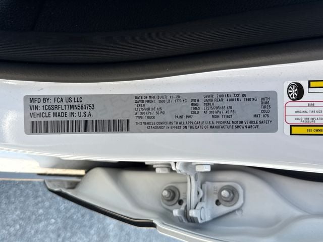 2021 RAM 1500 Rebel