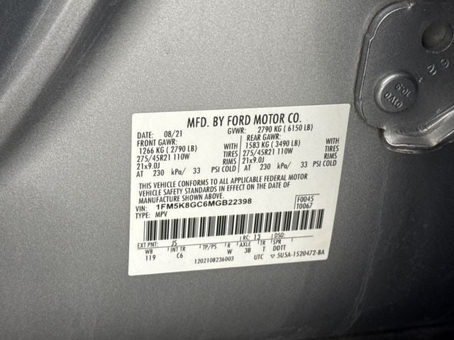 2021 Ford Explorer ST