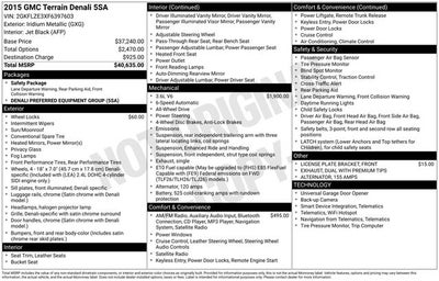 2015 GMC Terrain Denali