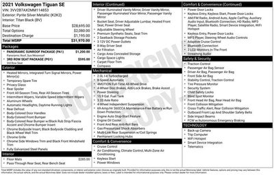 2021 Volkswagen Tiguan SE