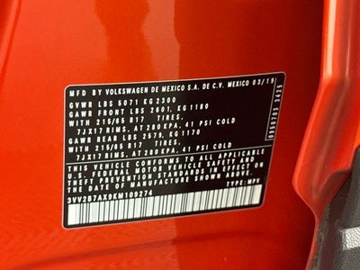 2019 Volkswagen Tiguan SE