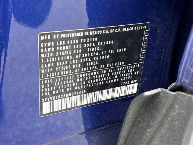 2024 Volkswagen Taos SE