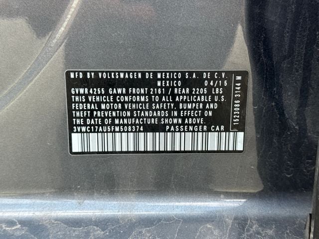 2015 Volkswagen Golf SportWagen TSI SE