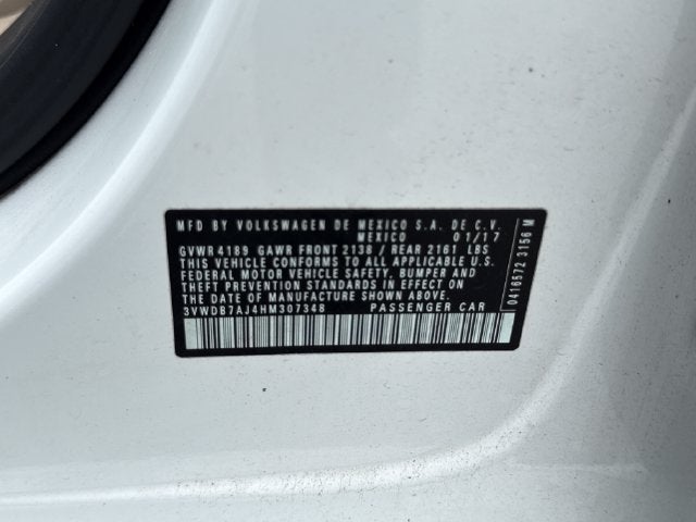 2017 Volkswagen Jetta 1.4T SE