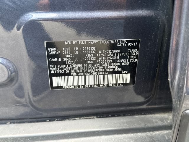 2017 Subaru Outback Limited