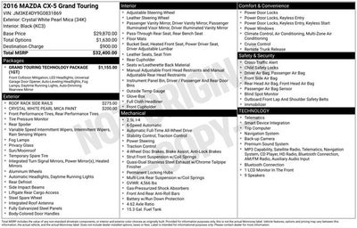 2016 Mazda Mazda CX-5 Grand Touring