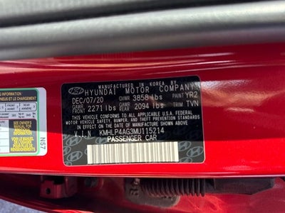 2021 Hyundai Elantra Limited