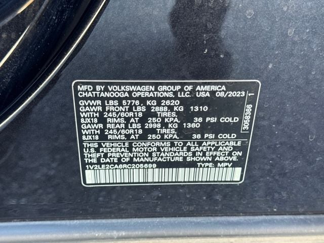 2024 Volkswagen Atlas Cross Sport 2.0T SE