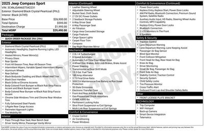 2025 Jeep Compass Sport