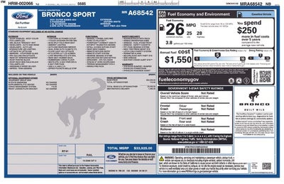 2021 Ford Bronco Sport Outer Banks