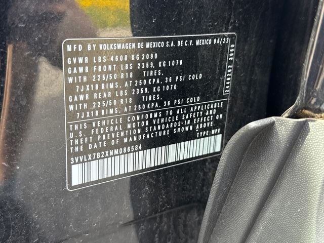 2022 Volkswagen Taos 1.5T SE