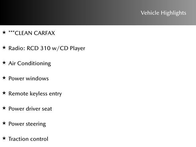 2013 Volkswagen Jetta 2.5L SE Convenience