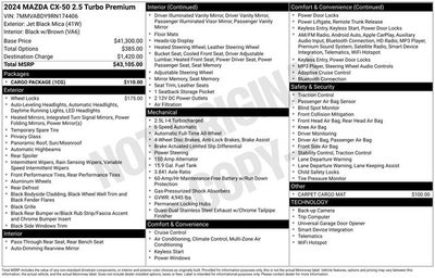 2024 Mazda Mazda CX-50 2.5 Turbo Premium Package