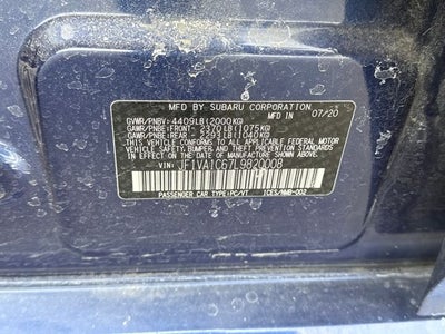 2020 Subaru WRX Premium