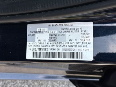 2021 Mazda Mazda6 Touring