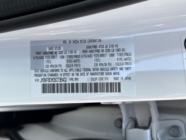 2025 Mazda Mazda CX-5 2.5 S Preferred Package