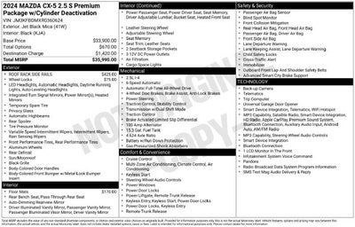 2024 Mazda Mazda CX-5 2.5 S Premium Package