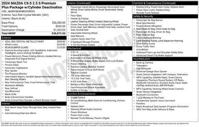 2024 Mazda Mazda CX-5 2.5 S Premium Plus Package