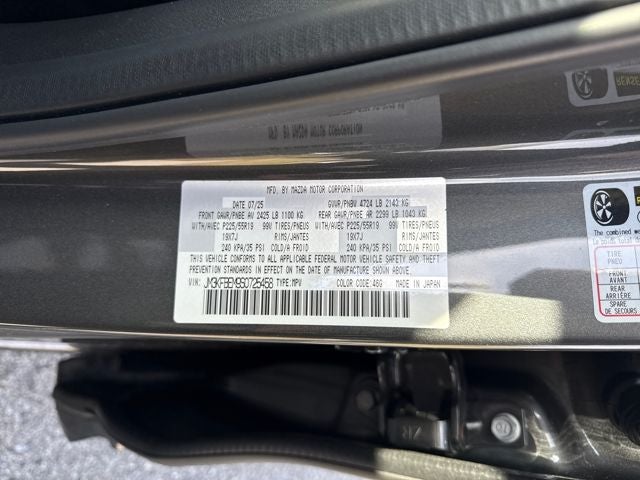 2025 Mazda Mazda CX-5 2.5 S Premium Plus Package