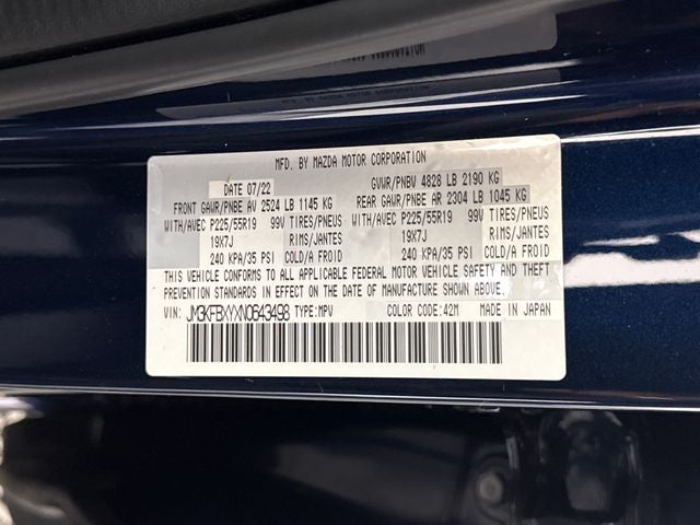 2022 Mazda Mazda CX-5 2.5 Turbo Signature