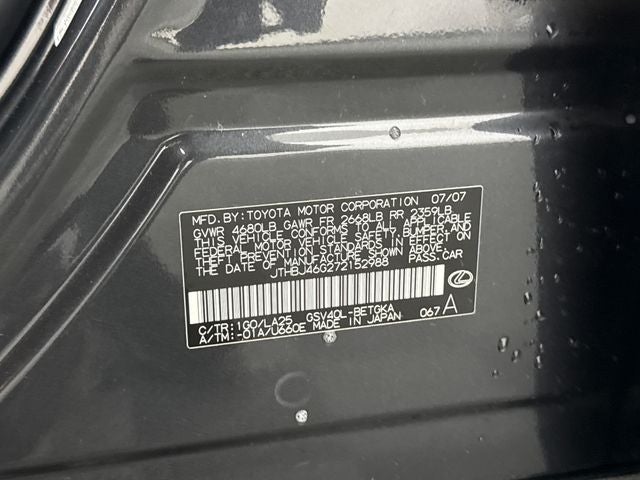 2007 Lexus ES 350