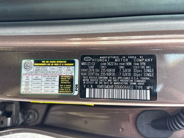 2013 Hyundai Santa Fe GLS