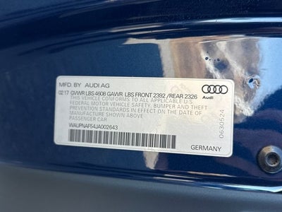 2018 Audi A5 2.0T Premium Plus quattro