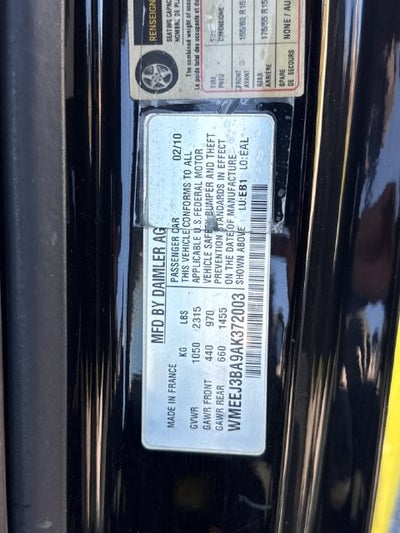 2010 smart Fortwo Pure