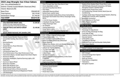 2023 Jeep Wrangler Sahara 4xe