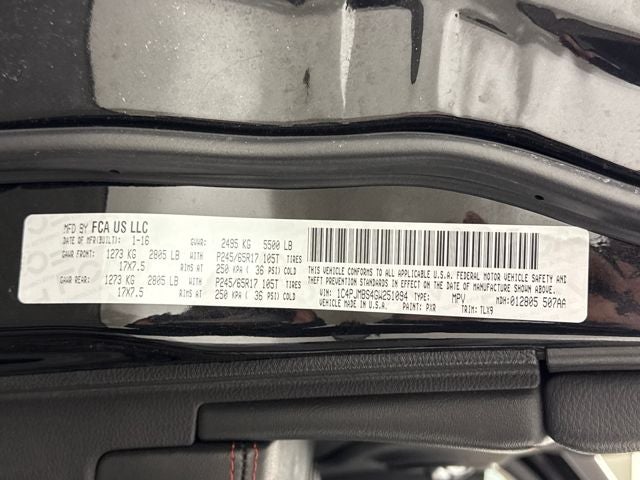 2016 Jeep Cherokee Trailhawk