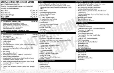 2023 Jeep Grand Cherokee L Laredo