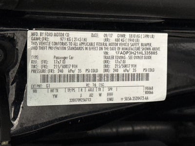 2017 Ford Focus SEL