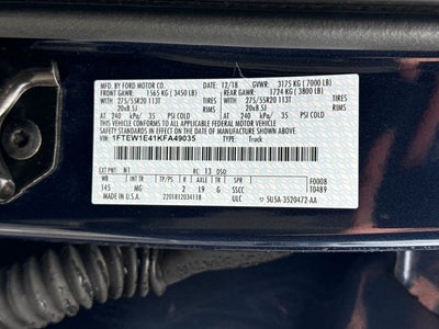 2019 Ford F-150 XLT