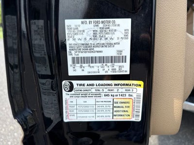 2013 Ford F-150 Lariat