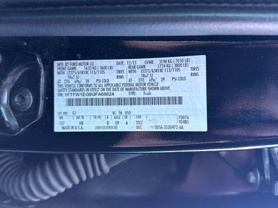 2016 Ford F-150 Lariat