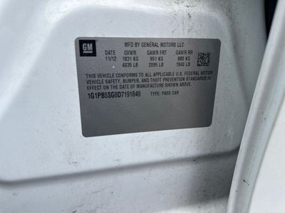 2013 Chevrolet Cruze LS