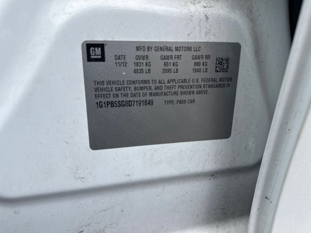 2013 Chevrolet Cruze LS