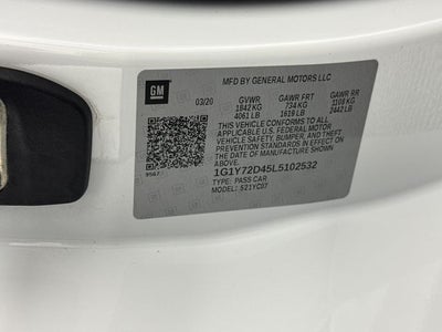 2020 Chevrolet Corvette Stingray 2LT