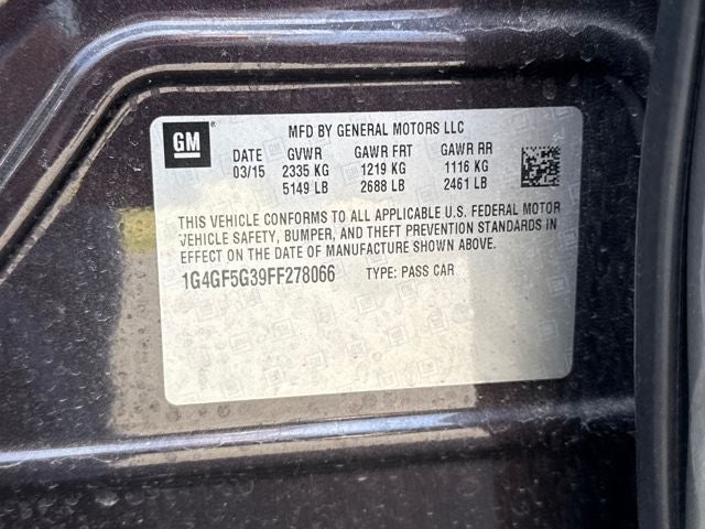 2015 Buick LaCrosse Premium II Group