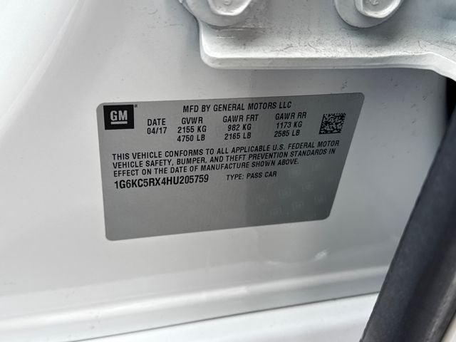 2017 Cadillac CT6 2.0L Turbo Luxury