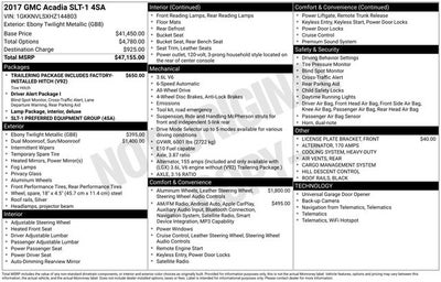 2017 GMC Acadia SLT-1
