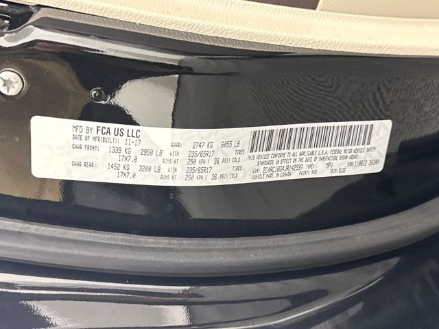 2018 Chrysler Pacifica Touring L