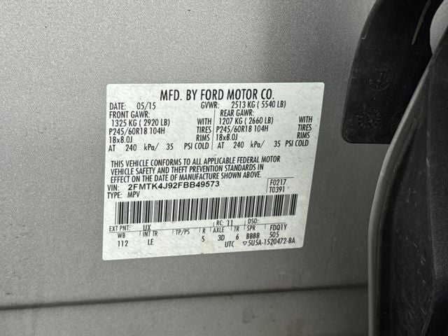 2015 Ford Edge SEL
