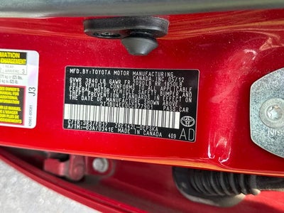 2012 Toyota Corolla S