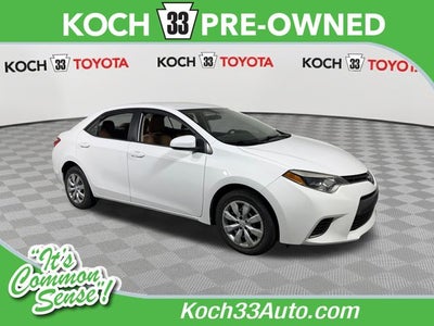 2016 Toyota Corolla LE
