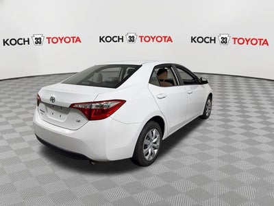 2016 Toyota Corolla LE
