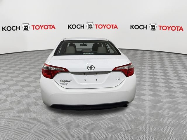 2016 Toyota Corolla LE